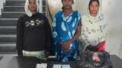 मंगलसूत्र छीनकर भाग रहीं 3 महिलाएं गिरफ्तार:उसलापुर ओवरब्रिज के पास वारदात को अंजाम दिया, न्यायिक रिमांड पर जेल भेजा