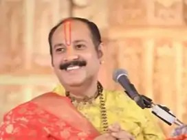 पं. प्रदीप मिश्रा की कथा में पेमेंट को लेकर विवाद:टेंट संचालक डोम उखाड़ने पहुंचे, पुलिस ने रोका, विवाद सुलझा तो दोबारा शुरू हुई कथा