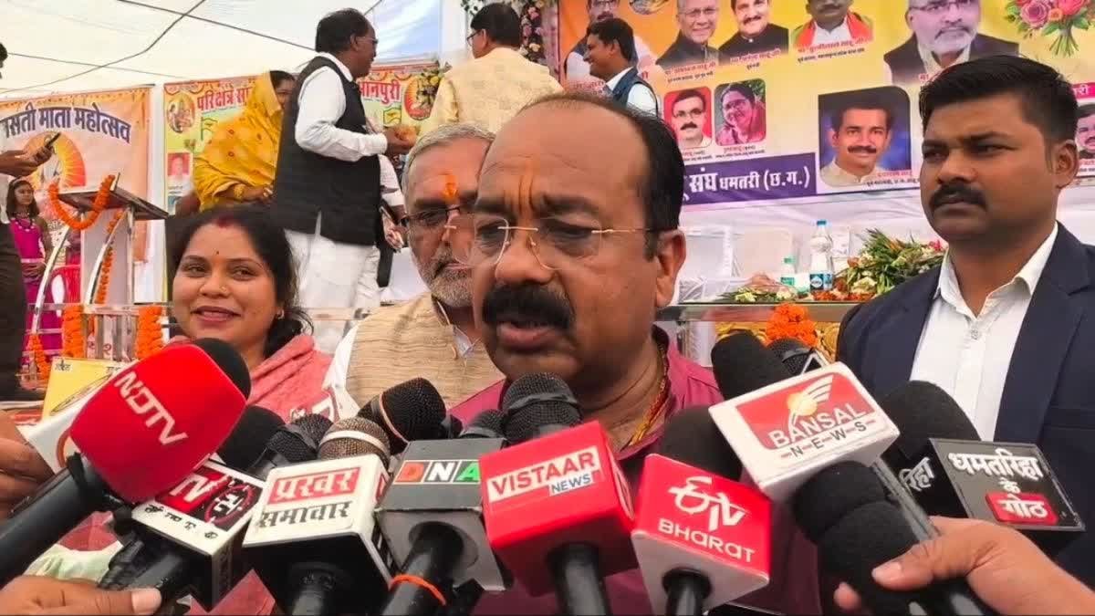 छत्तीसगढ़ में धान खरीदी की डेट पर राजनीति, डिप्टी सीएम अरुण साव ने कांग्रेस को घेरा