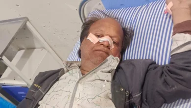 रतलाम में चाइनीज मांझे की चपेट में आए बुजुर्ग, नाक कटी और बाइक डिवाइडर से टकराई