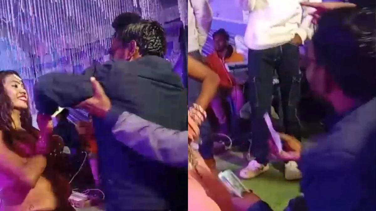 कोरिया में नाचा कार्यक्रम में सरकारी कर्मचारी पर नोट उड़ाने का आरोप, विभाग ने मांगा जवाब