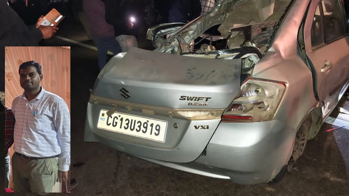 एनएच-30 पर ट्रक और कार की आमने-सामने टक्कर, डॉक्टर की मौके पर मौत