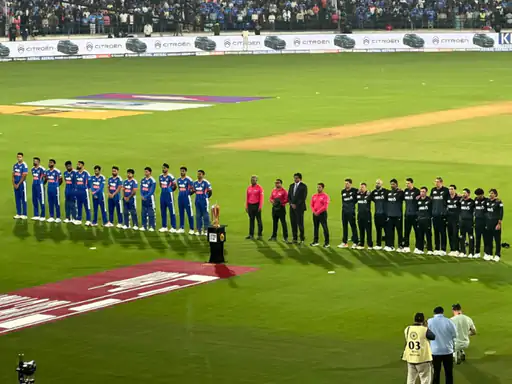 IND-NZ टी-20 मैच; दोनों टीमें आज पहुंचेगी रायपुर:कल शाम सात बजे खेला जाएगा सीरीज का दूसरा मैच, आज टिकट रिडिम कराने का अंतिम दिन