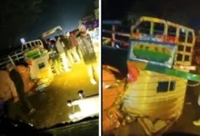 भोपाल : मकर संक्रांति पर स्नान कर लौट रहे 5 श्रद्धालुओं की सड़क हादसे में मौत,ट्रैक्टर-ट्रॉली और पिकअप में हुई भिड़ंत