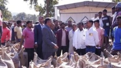 बलरामपुर: डौरा-कोचली धान खरीदी केंद्र पहुंचे कृषि मंत्री, व्यवस्थाओं का लिया जायजा