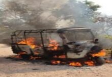 कोरबा: मड़वारानी पहाड़ पर चलती ऑटो में लगी भीषण आग, यात्रियों ने कूदकर बचाई जान; मचा हड़कंप