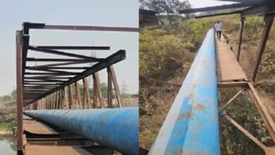 कोरबा में कबाड़ चोरों का आतंक: पैदल चलने वाली लोहे की रेलिंग काटकर ले गए, वार्ड पार्षद ने एसपी से की शिकायत