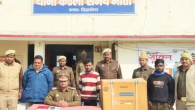 ​सिद्धार्थनगर: स्कूल में चोरी करने वाले गिरोह का भंडाफोड़, तीन गिरफ्तार