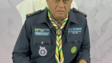 भारत स्काउट एंड गाईड के मुख्य राष्ट्रीय कमिश्नर खण्डेलवाल ने की जम्बुरी की व्यवस्थाओं की तारीफ