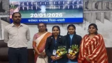 धमतरी की बेटियों का कमाल: ‘टचलेस टेंपल’ मॉडल ने राष्ट्रीय मंच पर बनाई पहचान, देश के टॉप-30 में चयनित