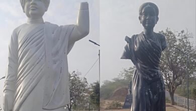 डूंगरपुर: गेंजी घाटा स्थित शहीद काली बाई और नाना भाई खांट की मूर्तियां खंडित, आदिवासी समाज में भारी आक्रोश