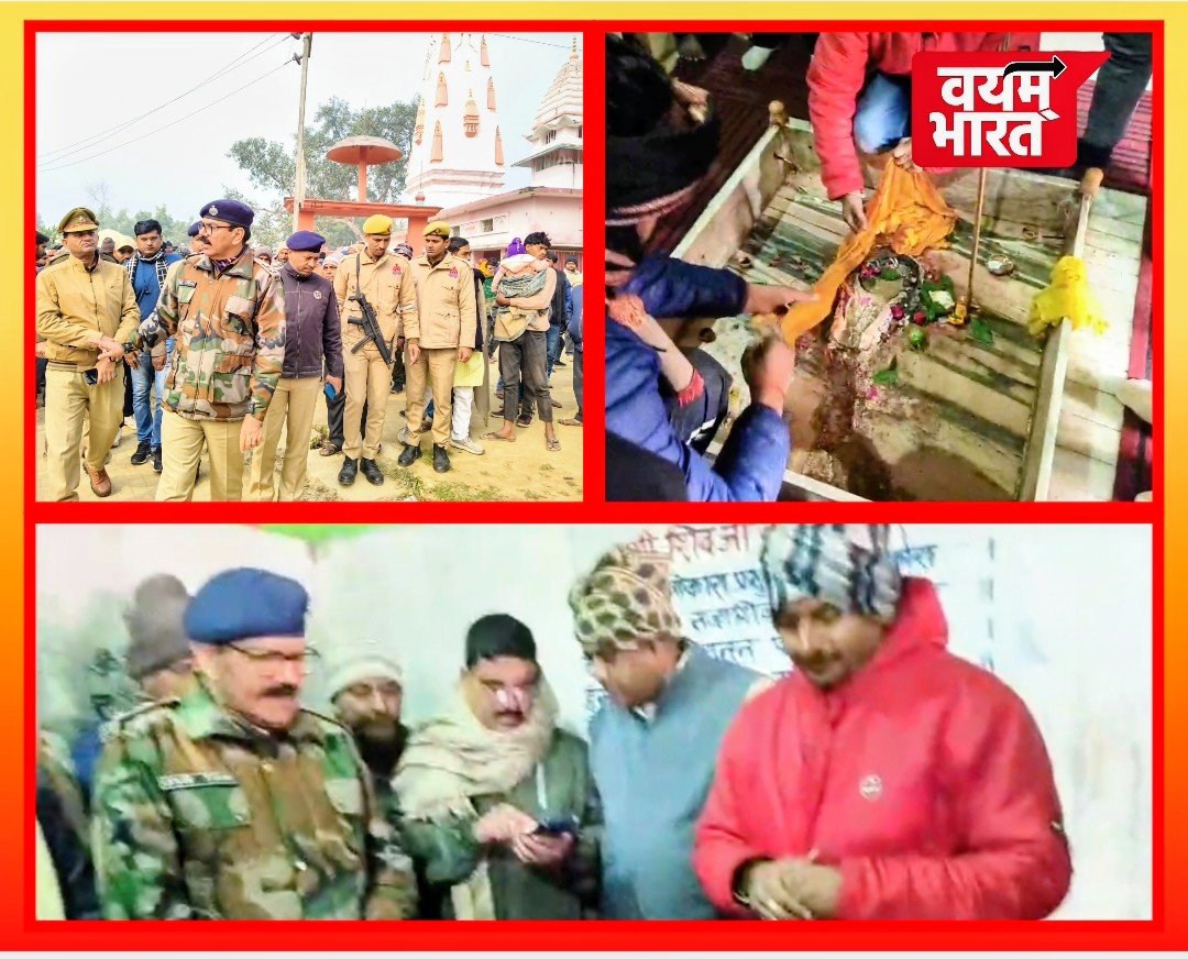 घर नहीं अब भगवान भी सुरक्षित नहीं! बलिया में शिव मंदिर बना चोरों का निशाना