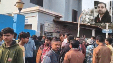 क्रेन से सामान हटाते वक्त मजदूर नीचे गिरा, भारी सामान सिर पर गिरने से हुई मौके पर मौत