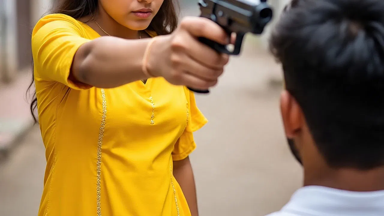 गोरखपुर की दबंग युवती अंशिका, बर्थडे पार्टी में पिस्टल चलाकर दोस्त के ड्राइवर को लगी गोली