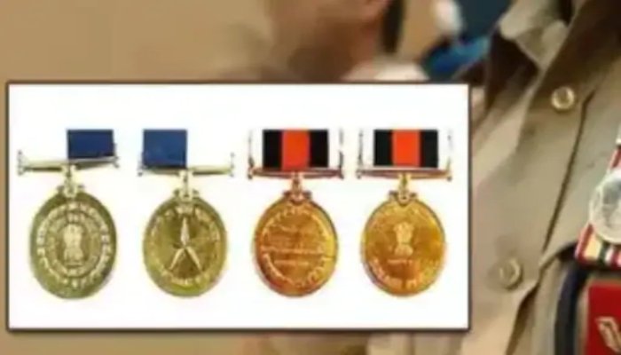 छत्तीसगढ़ पुलिस अफसरों को गणतंत्र दिवस पर पदक सम्मान