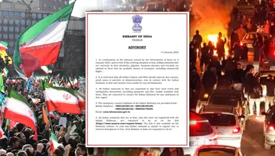 ईरान में हिंसक प्रदर्शनों के बीच MEA ने भारतीयों को तुरंत देश छोड़ने की सरकार ने दी सलाह, नई एडवाइजरी जारी