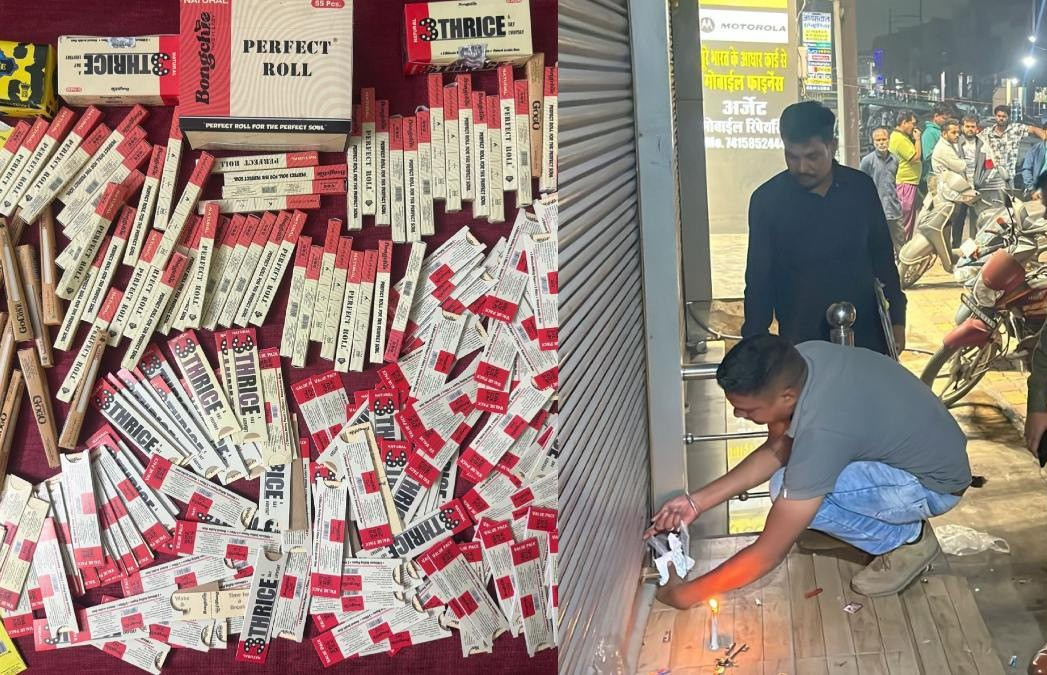राजधानी में पान ठेले पर गोगो-चिलम की बिक्री, COTPA एक्ट के तहत 9 दुकानें सील, सप्लाई चेन का भी खुलासा
