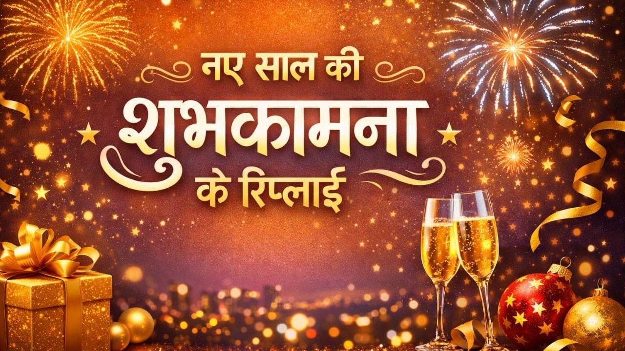 New Year wishes for family: थैंक्स नहीं.. अलग अंदाज में न्यू ईयर मैसेज का दें रिप्लाई… ये रहे बेस्ट कोट्स, शायरी और संदेश