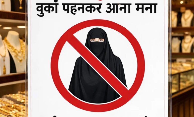 छत्तीसगढ़ में ज्वैलरी दुकानों में मुंह ढकने पर ‘नो एंट्री : लूट की घटनाओं के बाद लिया गया सख्त फैसला छत्तीसगढ़ में ज्वैलरी दुकानों में मुंह ढकने पर ‘नो एंट्री : लूट की घटनाओं के बाद लिया गया सख्त फैसला