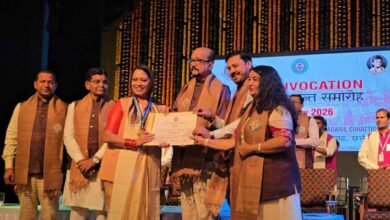 खैरागढ़ संगीत विश्वविद्यालय में दीक्षांत समारोह, पूर्वी चंद्राकर को 3 स्वर्ण पदक, 64 शोधार्थियों को राज्यपाल ने दी PhD की डिग्री