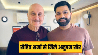 गलत वैनिटी वैन में घुस गए अनुपम खेर, अंदर पत्नी के साथ थे रोहित शर्मा, बताया पूरा किस्सा