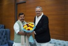 विस अध्यक्ष डॉ. रमन सिंह ने दिल्ली में नितिन नवीन से की मुलाकात