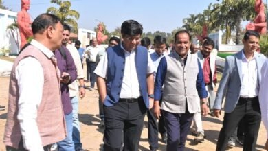 रायपुर साहित्य उत्सव–2026’ की तैयारियों का कलेक्टर डॉ. गौरव सिंह ने किया निरीक्षण,छत्तीसगढ़ की साहित्यिक चेतना को राष्ट्रीय पहचान दिलाने की दिशा में निर्णायक कदम