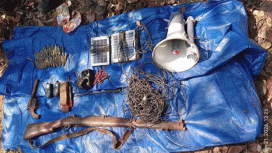 एंटी नक्सल ऑपरेशन में जवानों की एक और सफलता, बड़ी मात्रा में हथियार और विस्फोटक बरामद