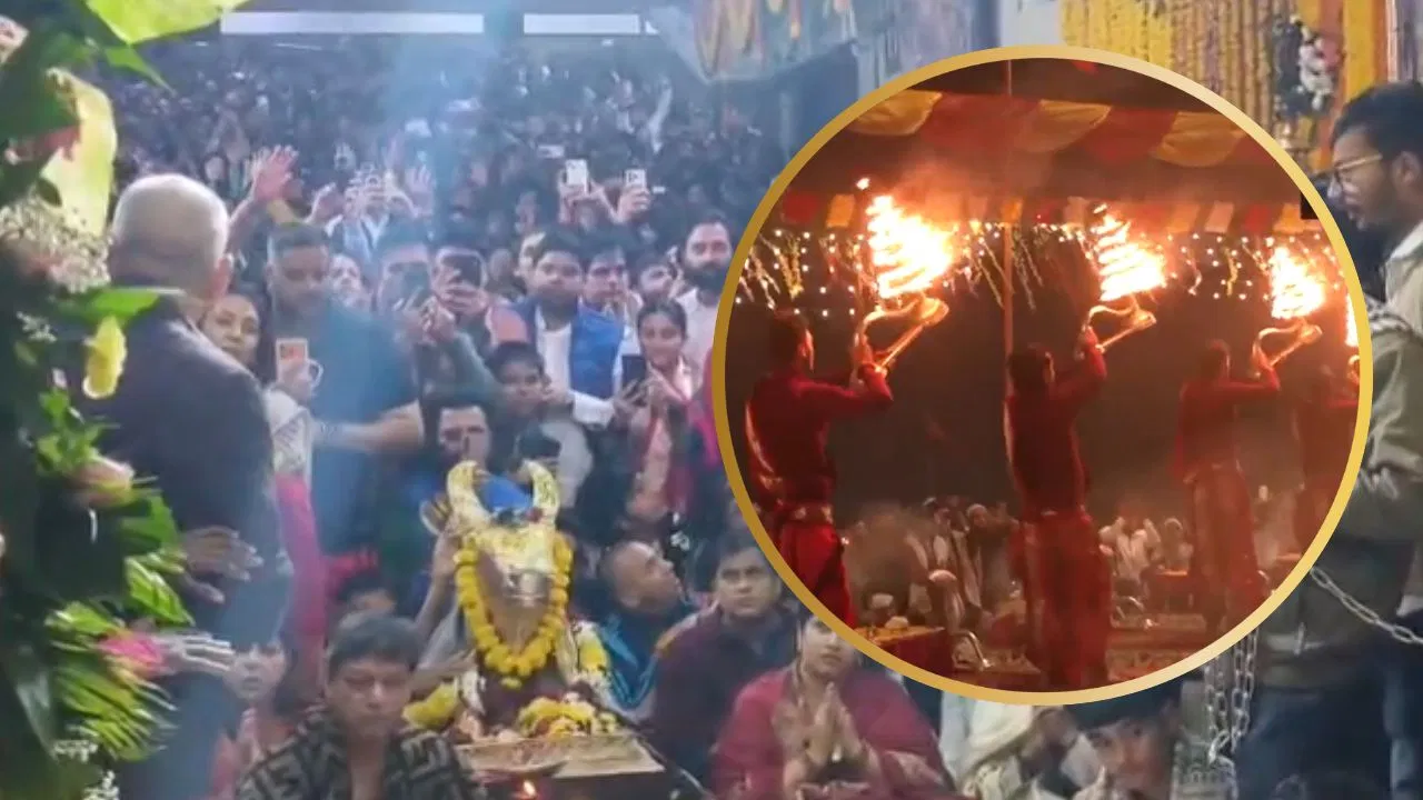 काशी से लेकर उज्जैन तक, नए साल पर मंदिरों में उमड़ा आस्था का सैलाब; महिला क्रिकेट टीम ने महाकाल का किया दर्शन