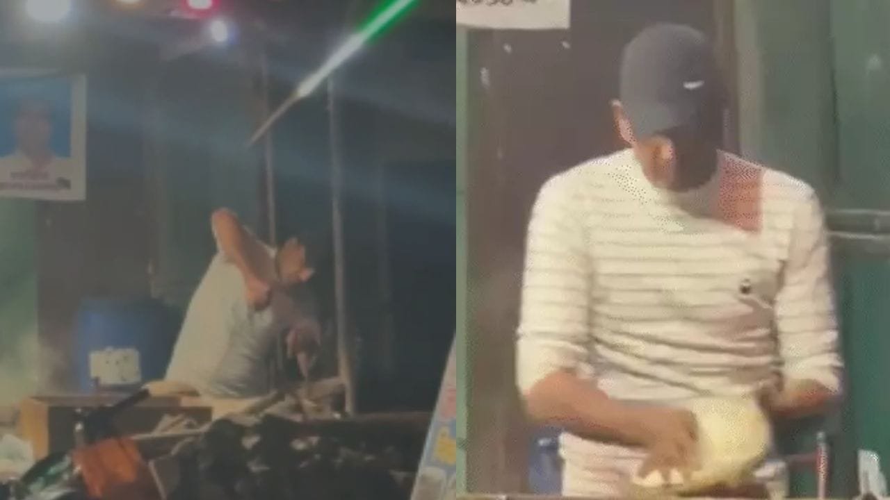 पहले थूकता फिर सेंकता… नोएडा के एक होटल में थूक लगाकर रोटी बनाने का वीडियो वायरल, लोगों ने की कार्रवाई की मांग