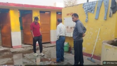 CG News- शौचालय में गंदगी,सुलभ इंटरनेशनल को नोटिस..निगम कमिश्नर के निरीक्षण में मिली खामी