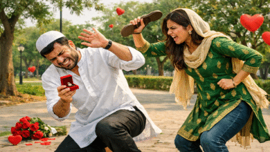 यूपी : बाबू-सोना कहकर लड़की को बीच रास्ते रोका, हीरोगिरी दिखा रहे युवक पर लड़की ने बरसाई चप्पलें