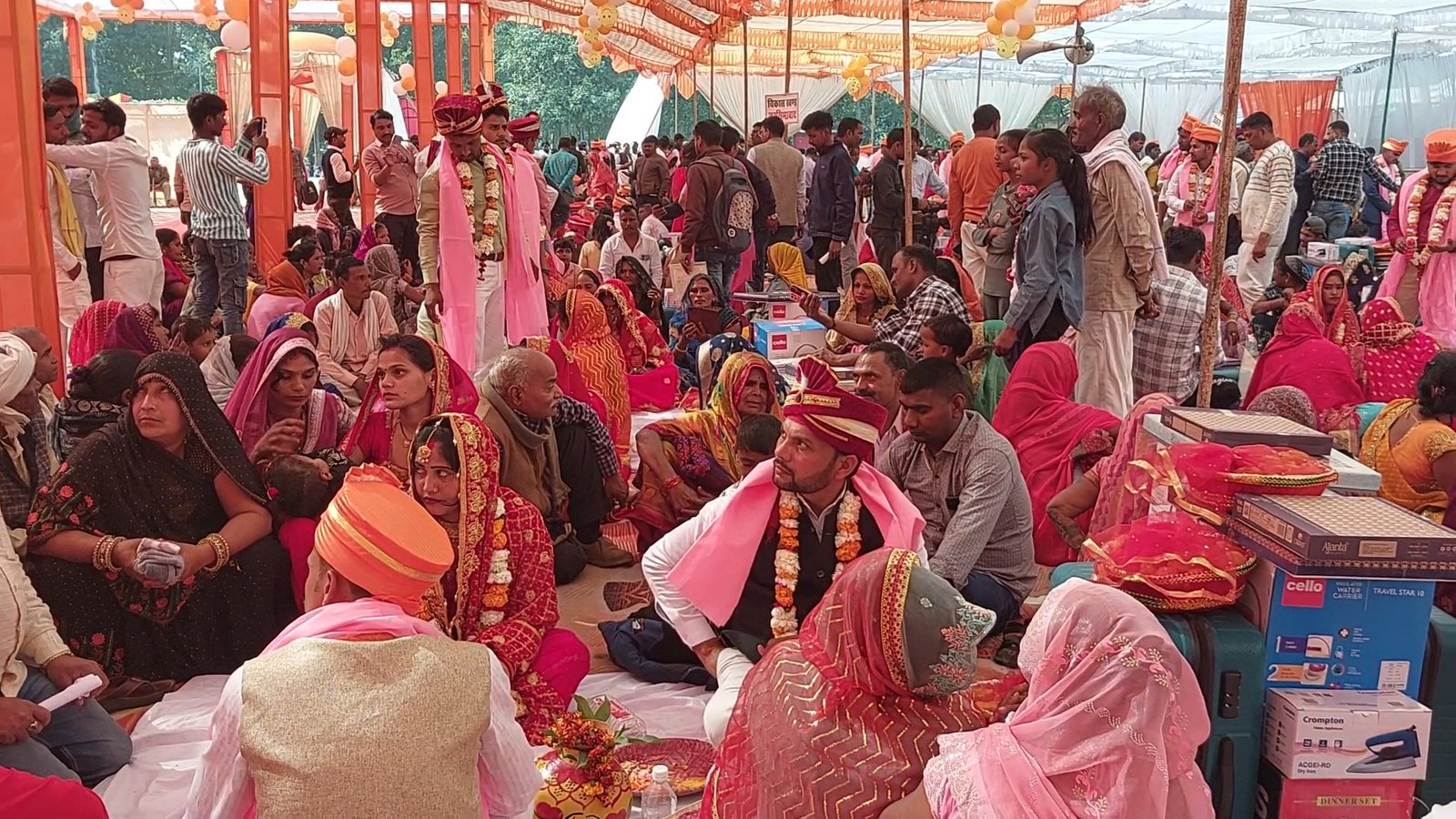 एक मंच, 108 दुल्हनें, 1 लाख का सहयोग… गाजीपुर में सामूहिक विवाह का भव्य आयोजन
