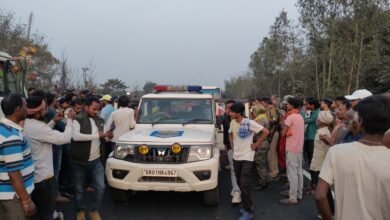 बिहार: सुपौल में अनियंत्रित कंटेनर ने बाइक सवार को रौंदा, एक की मौत