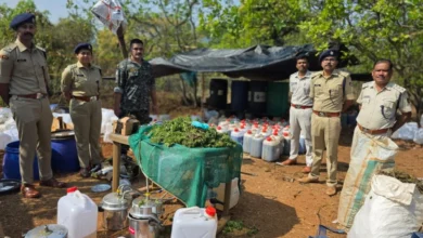 ओडिशा–आंध्र सीमा पर बड़ी कार्रवाई, 205 करोड़ रुपये के मादक पदार्थ जब्त