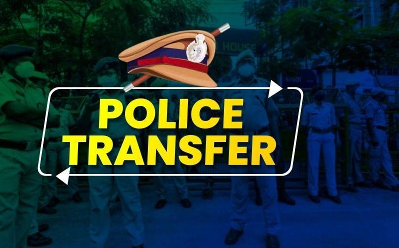 पुलिस महकमे में बड़े पैमाने पर फेरबदल, TI, SI और ASI समेत 69 पुलिसकर्मी हुए इधर से उधर, देखें पूरी लिस्ट
