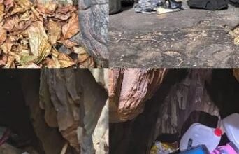 बीजापुर में सुरक्षा बलों द्वारा ताडपाला हिल्स एरिया से विस्फोटक व राशन का डम्प बरामद