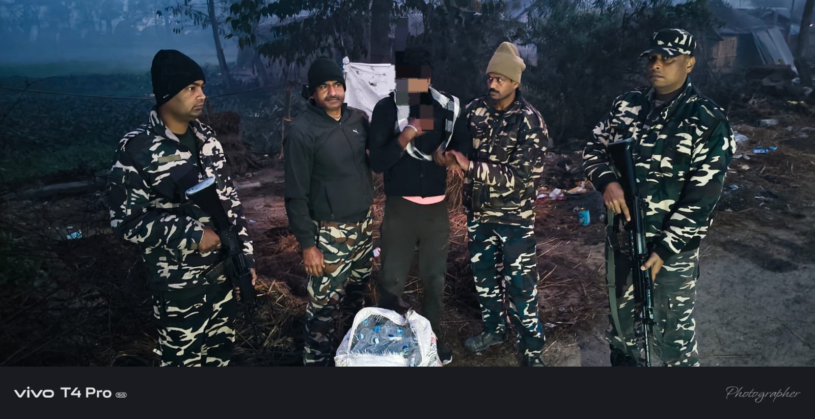 सुपौल में एसएसबी ने की बड़ी कार्रवाई, ब्राउन शुगर व नेपाली शराब के साथ दो तस्कर चढ़ा हत्थे