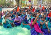 आज भी जारी है आंगनबाड़ी कार्यकर्ताओं की नाराजगी, कटघोरा समेत अलग-अलग ब्लॉक से शामिल हुए 3000 वर्कर्स