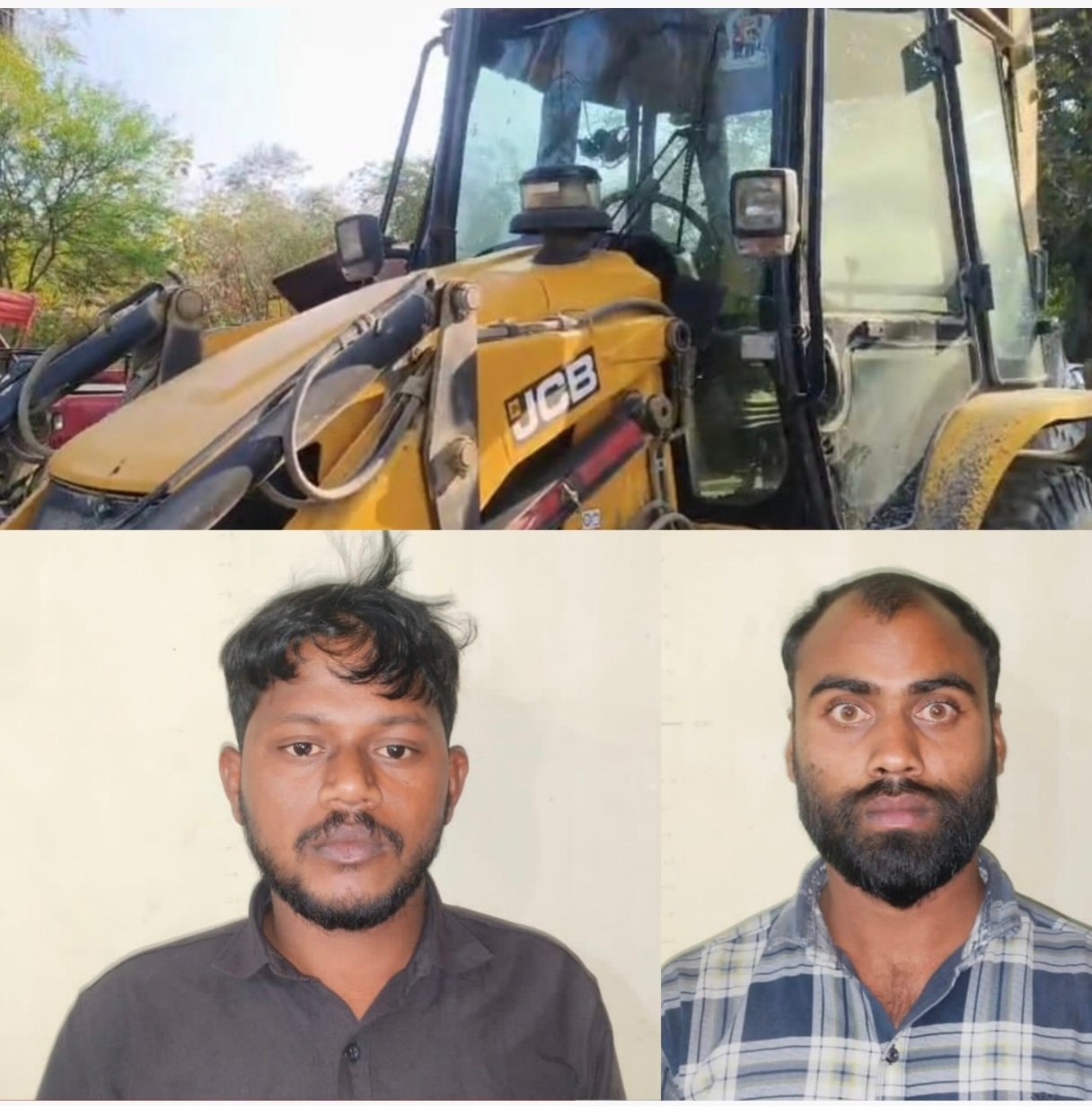 कोरबा में रेलवे निर्माण सामग्री का गबन उजागर, JCB ऑपरेटर समेत दो गिरफ्तार