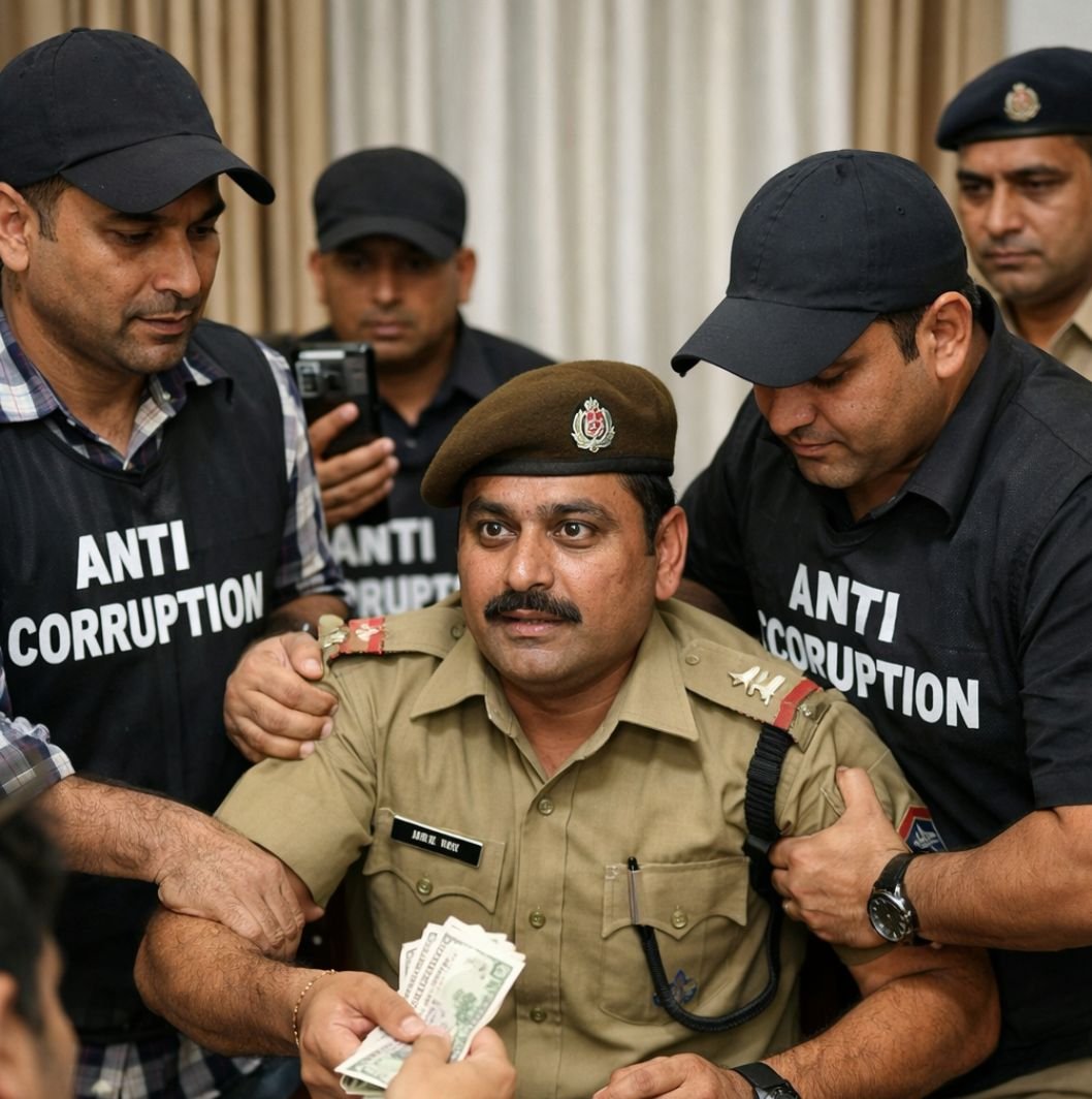 अमेठी: होटल में रिश्वत लेते दरोगा गिरफ्तार, क्षेत्र में चर्चाओं का दौर तेज…