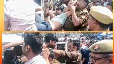 उत्तर प्रदेश: बलिया में हाईवोल्टेज ड्रामा, पुलिस की गिरफ्त में आया वांछित ‘प्रिंस’, वायरल हुआ गिरफ्तारी का वीडियो उत्तर प्रदेश: बलिया में हाईवोल्टेज ड्रामा, पुलिस की गिरफ्त में आया वांछित ‘प्रिंस’, वायरल हुआ गिरफ्तारी का वीडियो