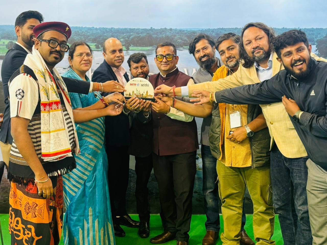 अंतरराष्ट्रीय पर्यटन मानचित्र पर छाया छत्तीसगढ़,साउथ एशिया ट्रैवल एंड टूरिज्म एक्जिबिशन नई दिल्ली में छत्तीसगढ़ पर्यटन बोर्ड का सशक्त प्रदर्शन