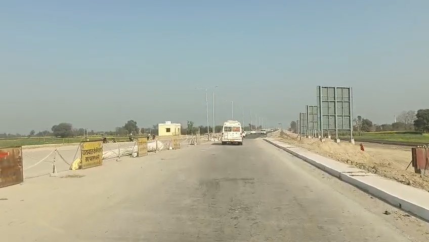 गाजीपुर से छपरा तक ग्रीनफील्ड एक्सप्रेसवे: डेढ़ घंटे में पूरा होगा 4 घंटे का सफर, जून तक होगा तैयार