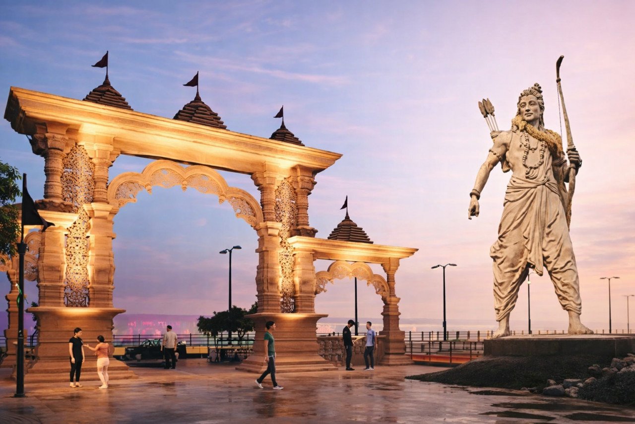 51 फीट की दिव्य वनवासी श्रीराम की प्रतिमा ग्वालियर से रवाना,भगवान श्रीराम के ननिहाल चंद्रखुरी में स्थापित होगी विराट प्रतिमा 51 फीट की दिव्य वनवासी श्रीराम की प्रतिमा ग्वालियर से रवाना,भगवान श्रीराम के ननिहाल चंद्रखुरी में स्थापित होगी विराट प्रतिमा