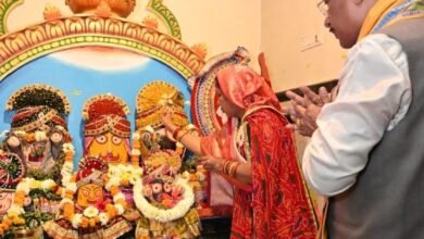 62वें जन्मदिवस पर मुख्यमंत्री विष्णुदेव साय ने श्री जगन्नाथ मंदिर में पूजा-अर्चना कर प्रदेशवासियों के सुख-समृद्धि की कामना की