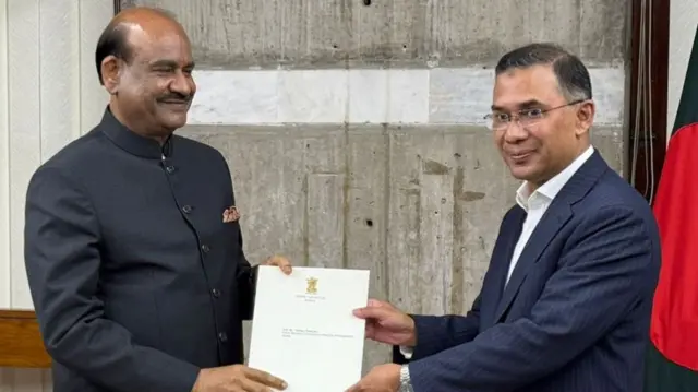 ओम बिरला ने नई बांग्लादेश सरकार के प्रधानमंत्री तारिक रहमान से की मुलाकात, भारत आने का आमंत्रण दिया