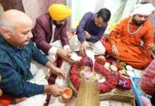 भगवान शिव की देश और पंजाब पर कृपा बरसे…अरविंद केजरीवाल और भगवंत मान ने श्री रणकेश्वर महादेव मंदिर में माथा टेका