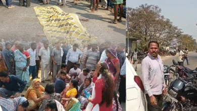 तेज रफ्तार वाहन की टक्कर से शिक्षक की मौत, आक्रोशित परिजन और ग्रामीणों ने किया चक्काजाम, सड़क पर लगी वाहनों की लंबी कतार