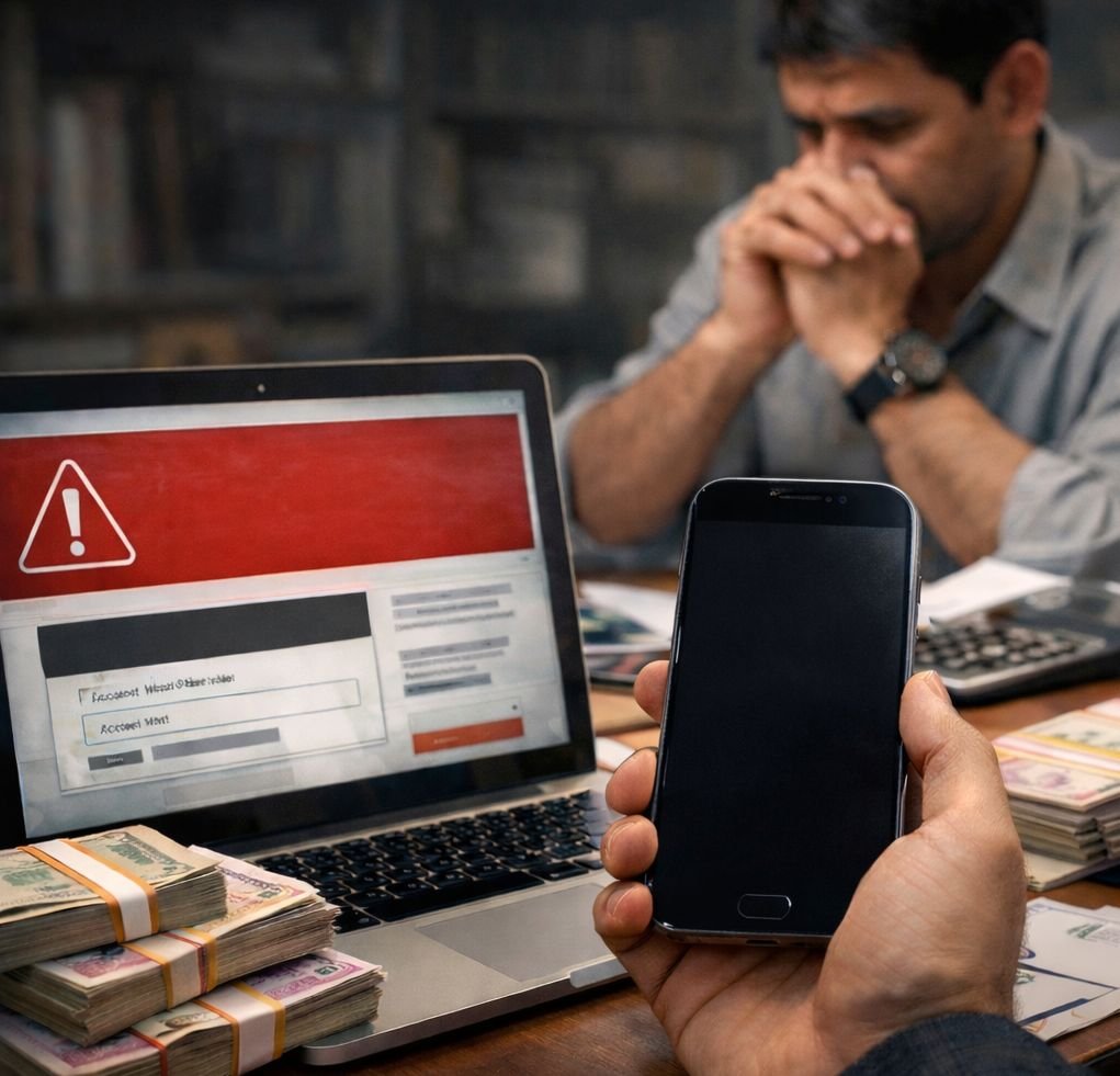 अमेठी में इंश्योरेंस क्लेम के झांसे में फंसा व्यक्ति, 42 लाख गंवाए अमेठी में इंश्योरेंस क्लेम के झांसे में फंसा व्यक्ति, 42 लाख गंवाए